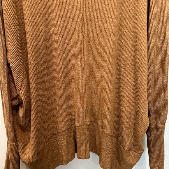 Maeve by Anthropologie Camel/Cognac Colored Sweater Cardigan in Size Large. - Picture 6 of 9